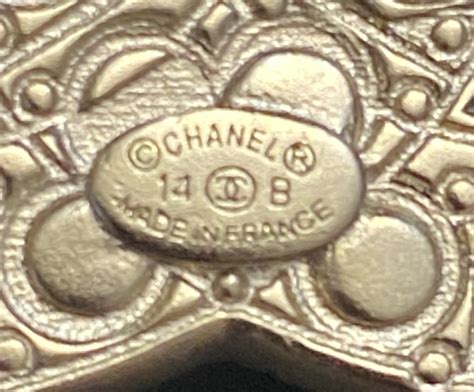 chanel star ring fake|real chanel jewelry markings.